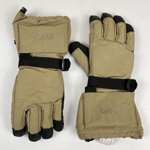 Kombi Womens Tan Winter Insulated Gloves Primaloft Ski Snowboard Size‎ Large